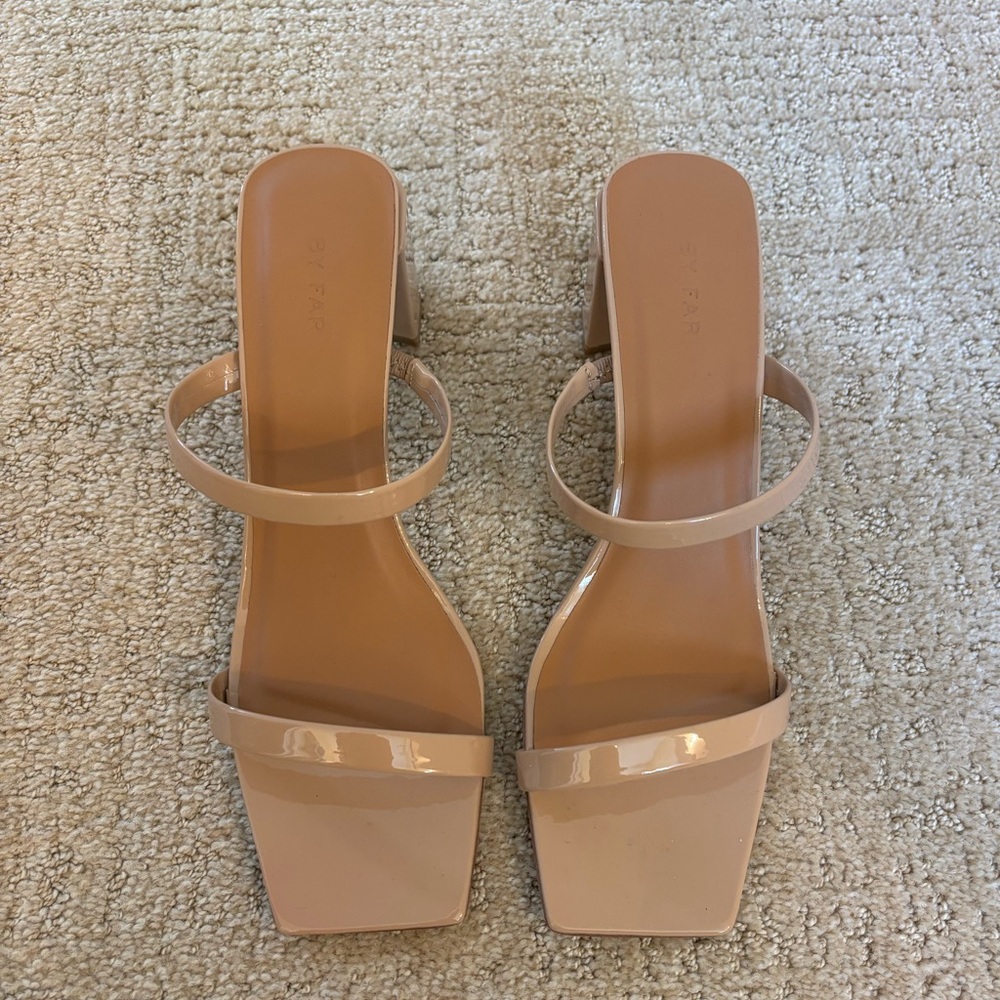 Elegant Nude Strappy Heels